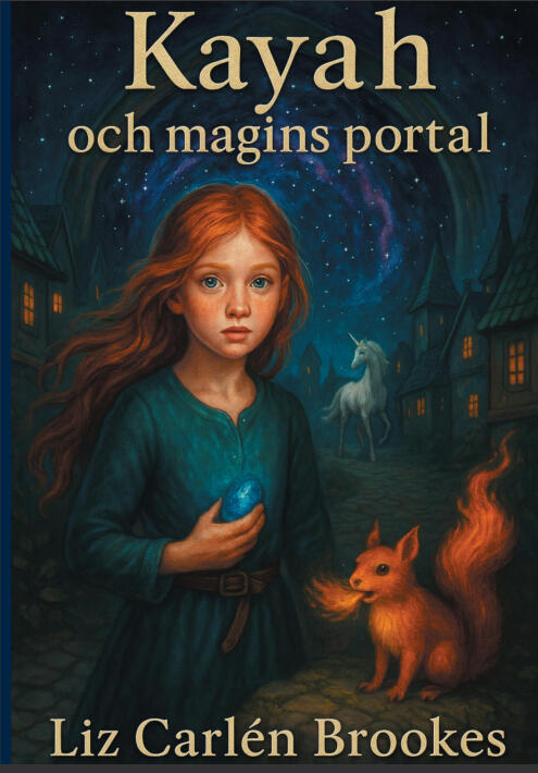 Kayah och magins portal Book cover: Kayah och magins portal by Liz Carlén Brookes